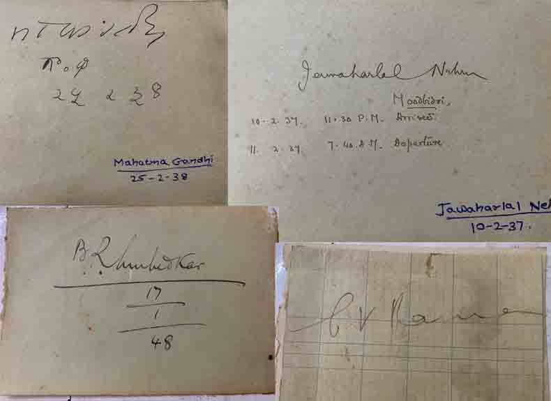 घरात सापडली आजोबांची डायरी; त्यावर गांधी, नेहरू-आंबेडकरांची स्वाक्षरी