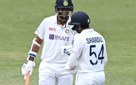 शार्दुल-सुंदरची धडाकेबाज खेळी; पहिल्या डावात भारताची ३३६ धावांपर्यंत मजल