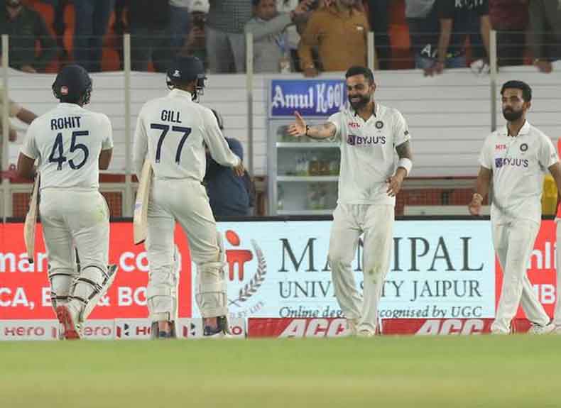इंग्लंडची पहिल्या डावात केवळ २०५ धावापर्यंत मजल; भारताची खराब सुरूवात