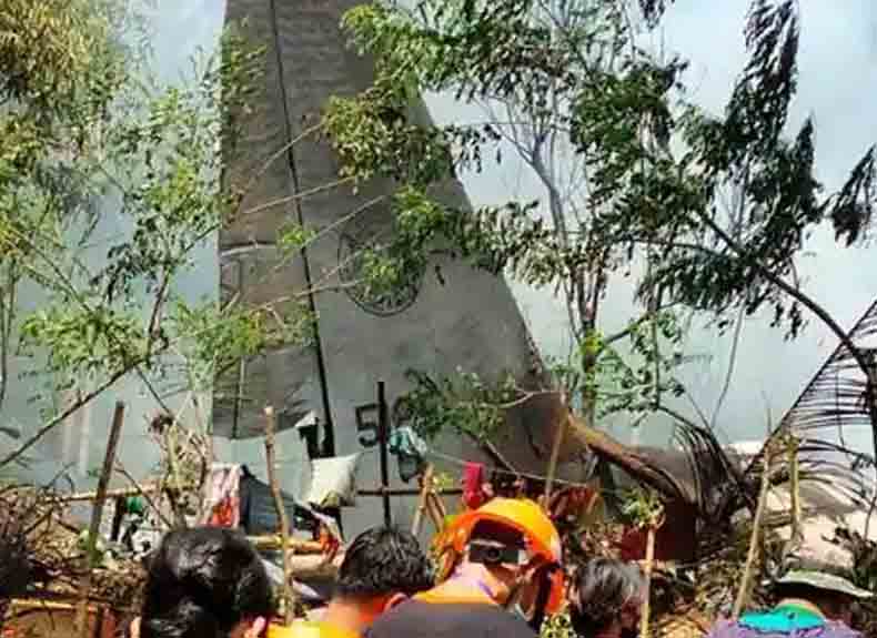 फिलिपिन्समध्ये विमानाचा अपघात; २९ जणांचा मृत्यू