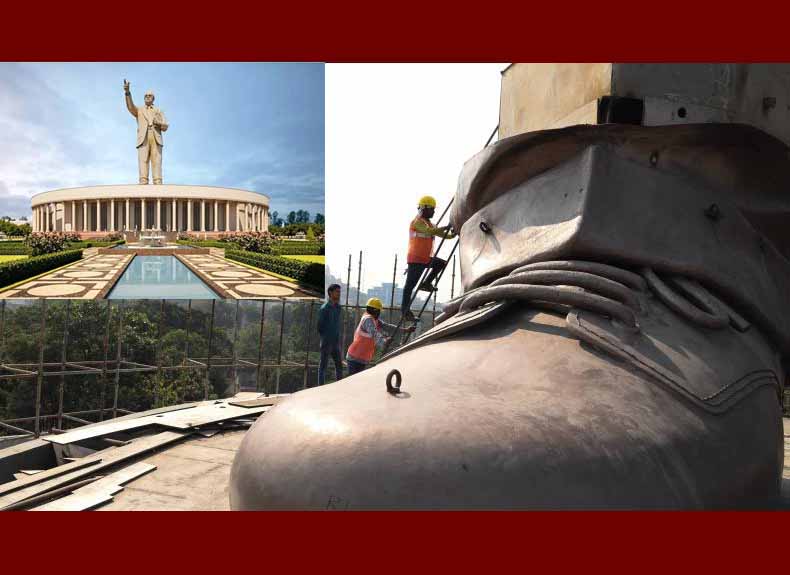14 एप्रिल 2023 रोजी डॉ आंबेडकरांचा देशातील सर्वात उंच पुतळ्याचे उद्घाटन होणार