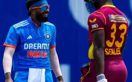 भारत-वेस्ट इंडिजचे T 20 सामने ३ ऑगस्टपासून सुरु होणार, जाणून घ्या संपूर्ण वेळापत्रक